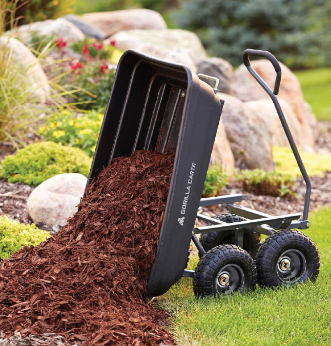 carts and wheelbarrows