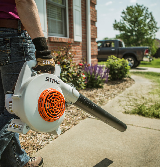 leaf blowers and vacs