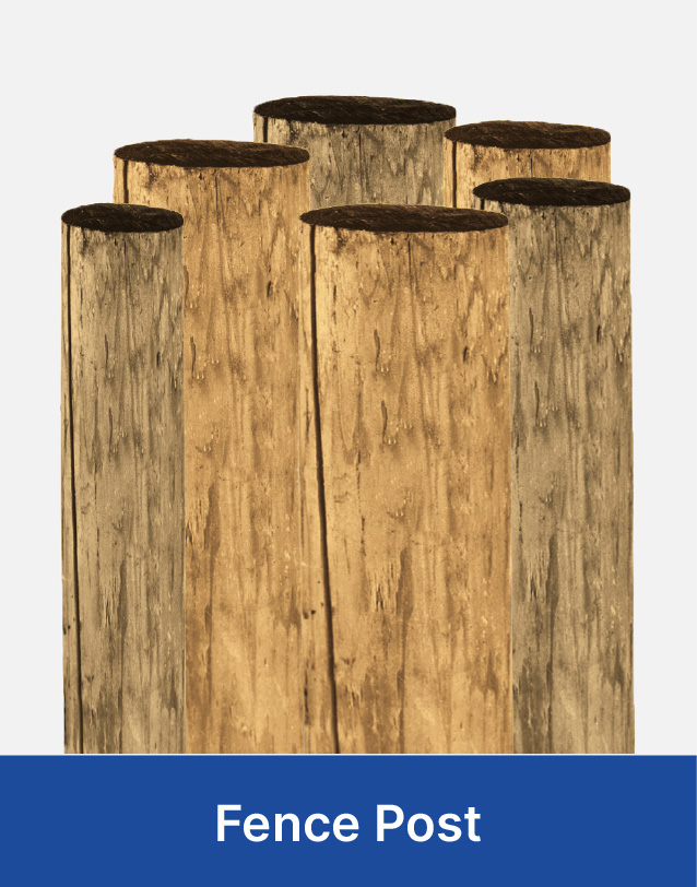 fence posts