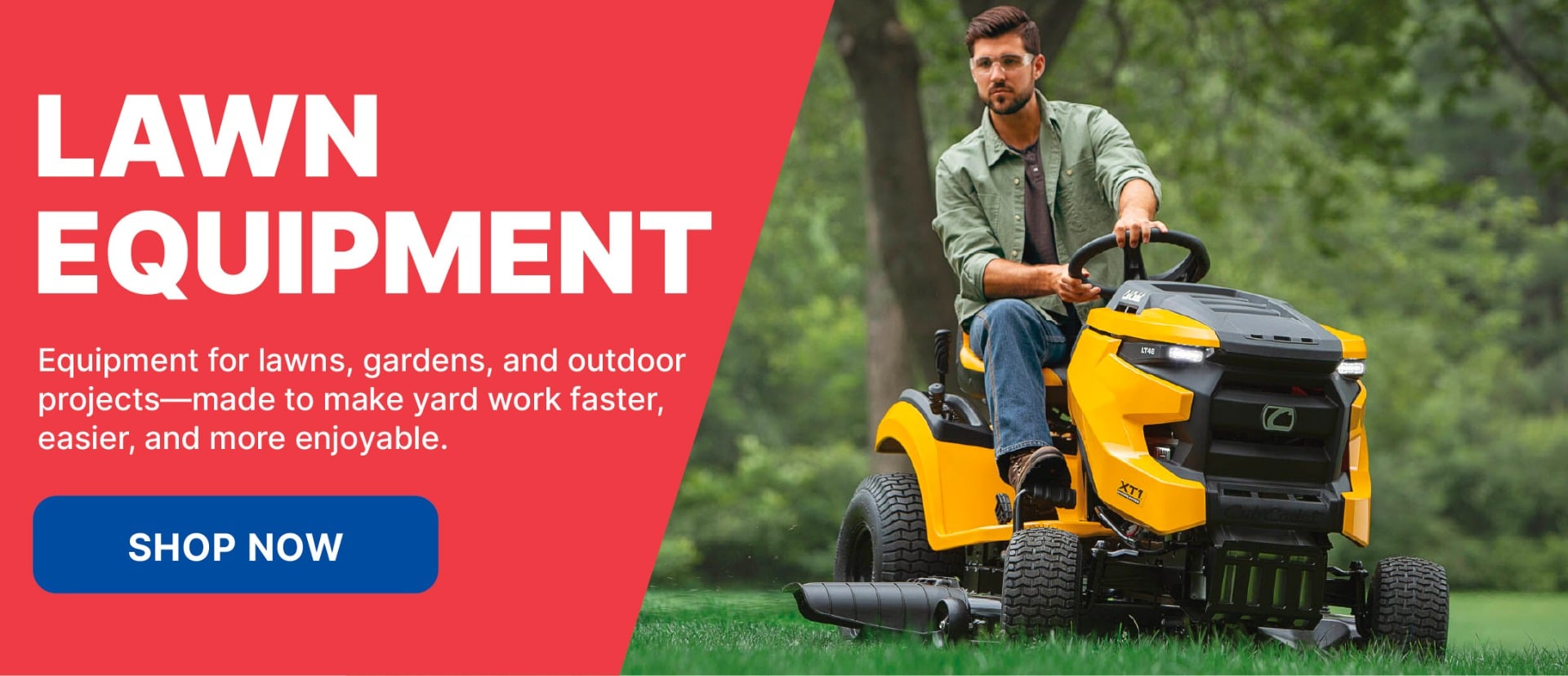 lawn and garden equipment