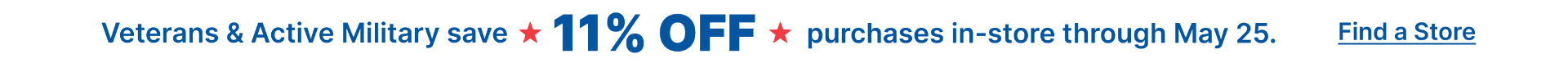 Military Discount