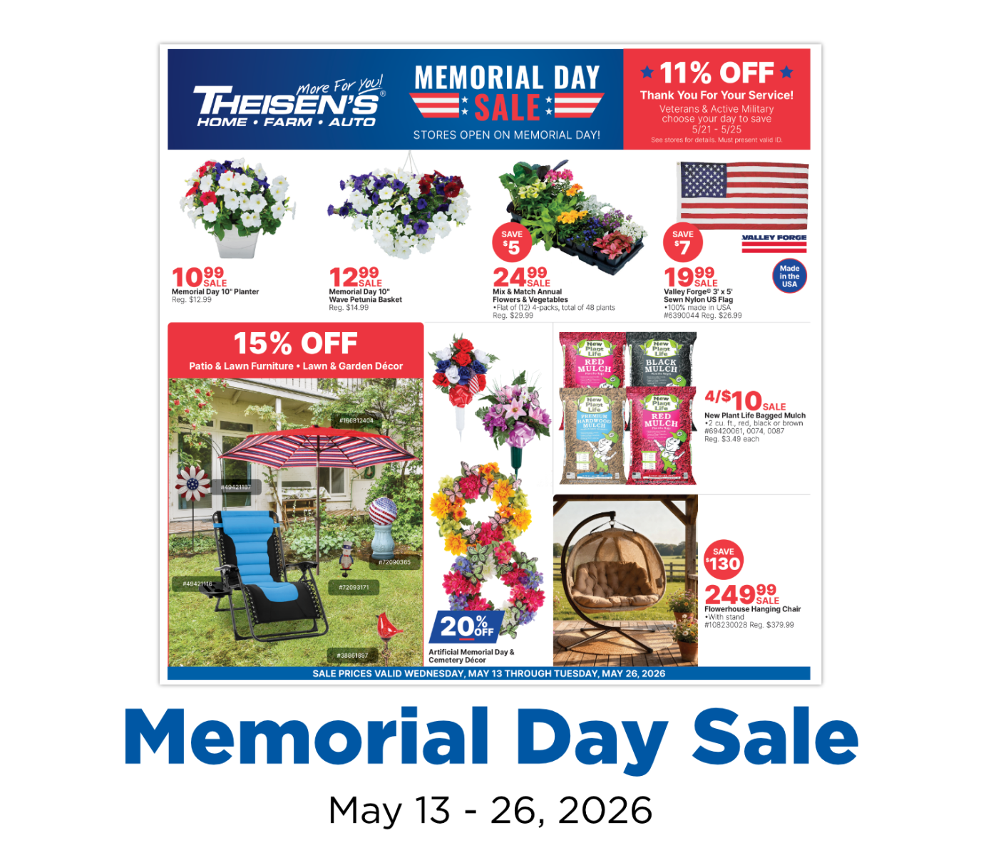 Memorial Day Sale