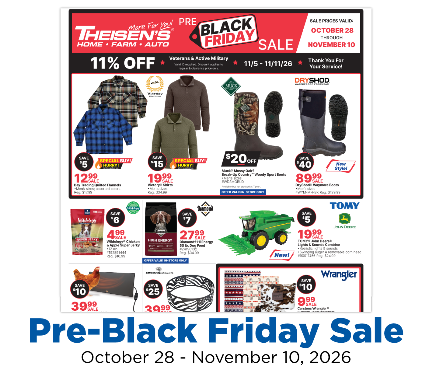 Pre Black Friday Sale
