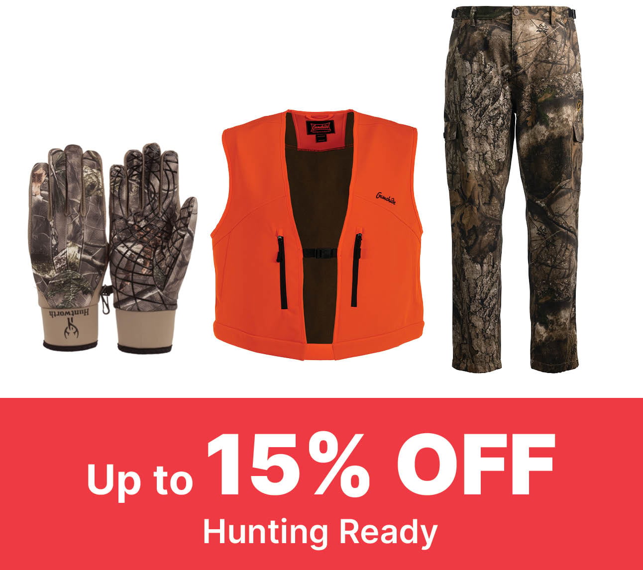 hunting apparel savings