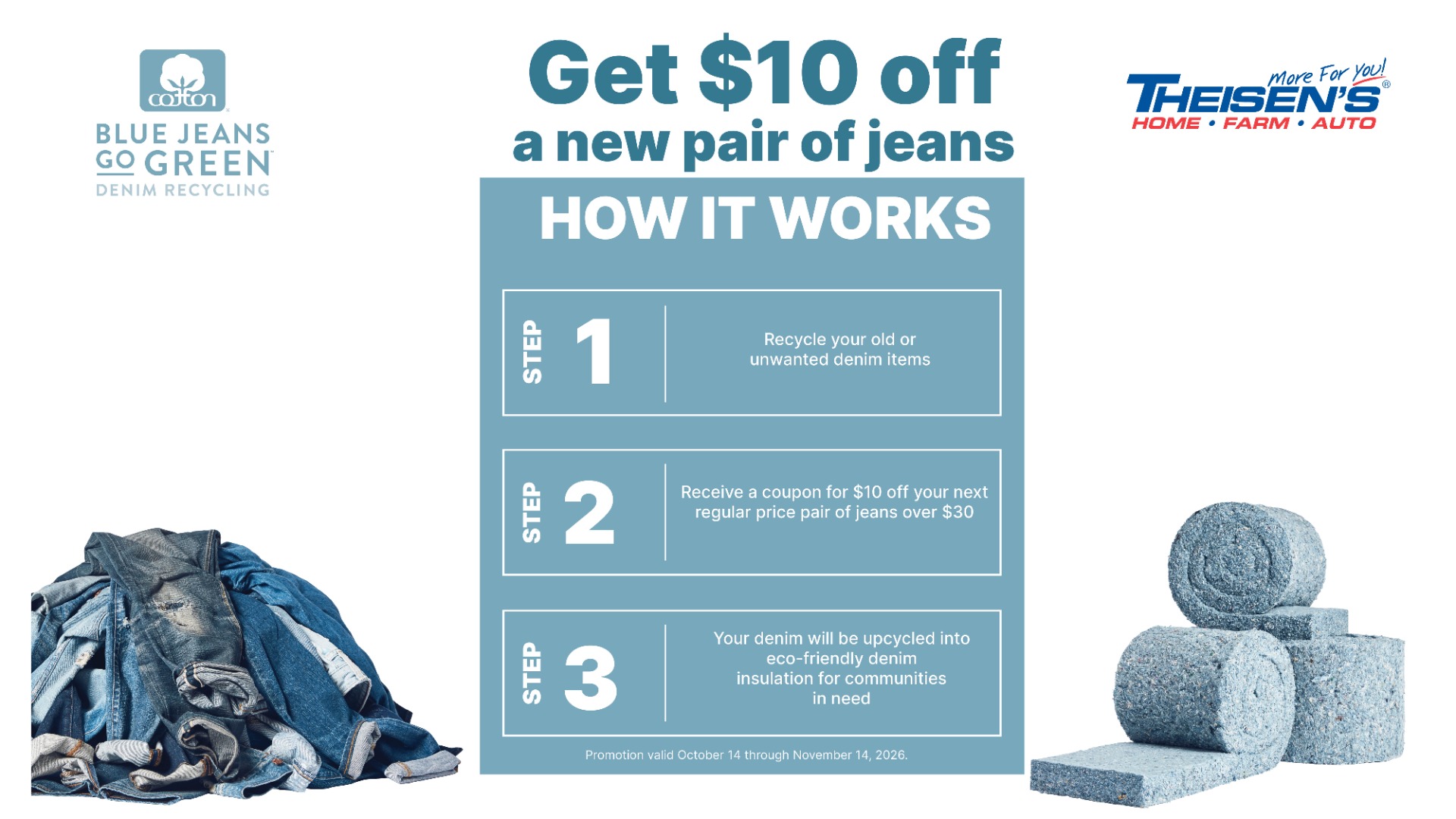 blue jeans go green