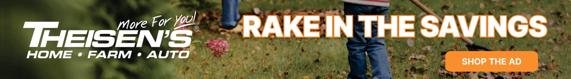 shop the rake in the savings sale